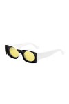 MNSWR Lunettes De Soleil Sans Monture En Forme De Coeur Lunettes De Soleil Homme Tendance Dame Lunettes De Soleil En Forme De