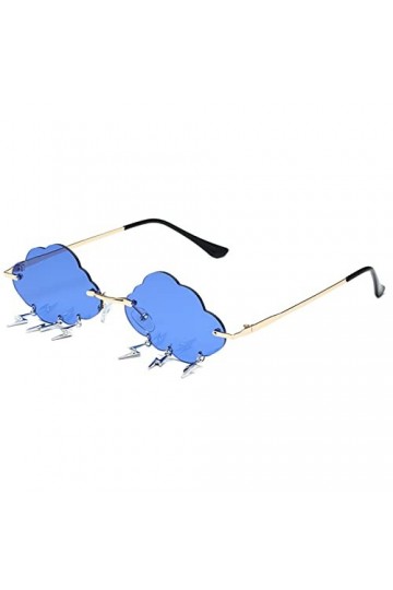 Lunettes de soleil pour homme et femme - Tendance - Style rétro - En forme de nuage - Style rétro - Unisexe - Style classique