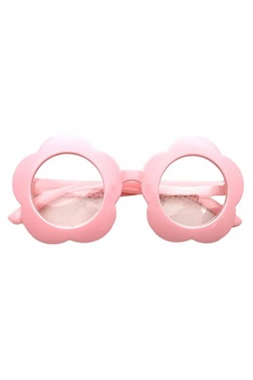 F Fityle Femmes fleur sous forme de lunettes de soleil changeante effet verre de pour femmes hommes lunettes de soleil, Rose
