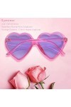 Herklotzn Années 90S Rétro Lunettes Mode Grandes Femmes Grandes Femmes Surdimensionnées Forme Rétro Lunettes de Soleil Mignon