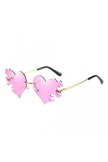 CreoQIJI Lunettes de carnaval pour homme et femme, lunettes de soleil européennes et américaines, lunettes de soleil colorées