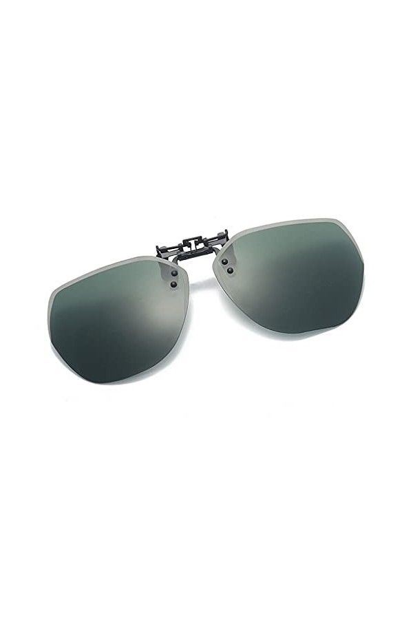 Clip Lunettes de Soleil Polarisées, Relevable et Ultra léger, nouvellement conçu Stylish Cat Eye lunettes de soleil en plein 