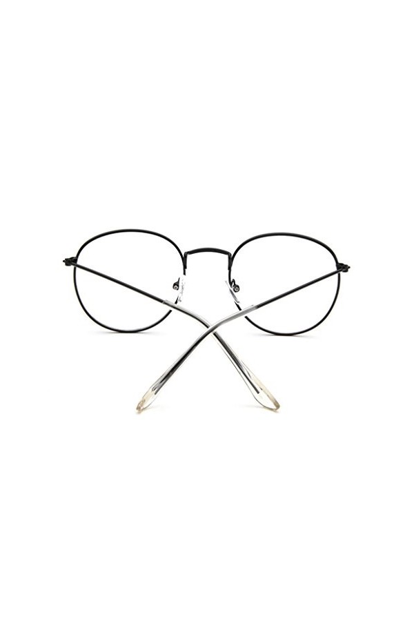 CHIHUOBANG Aock Vintage Hommes Femmes Lunettes En Métal Cadre Lunettes Lunettes Lunettes Ronde Lentille Optique