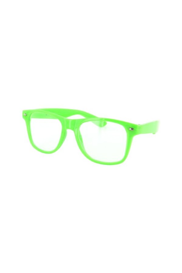Alsino Lunettes de soleil Nerd avec une monture colorée pour hommes, femmes et adultes, idéales pour les carnavals et les fêt