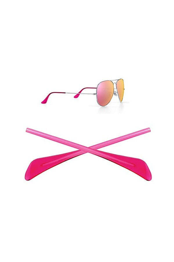 FOOUS Embouts de branches de rechange pour lunettes de soleil Ray-Ban Aviator RB3025 - - Taille Unique