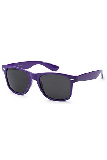 Boolavard TM Lunettes de Soleil nerd Lunettes rétro Art.4026 Teinte violet foncé 