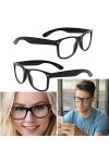 Nerd Clear Lunettes de soleil style rétro vintage Unisexe Lunettes – Boolavard