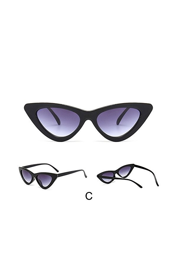 sutelang lurryly Lunettes De Soleil Pour Hommes Et Femmes Vintage Chic Rondes Pliables Mode De Grand Cadre Lunettes De Soleil