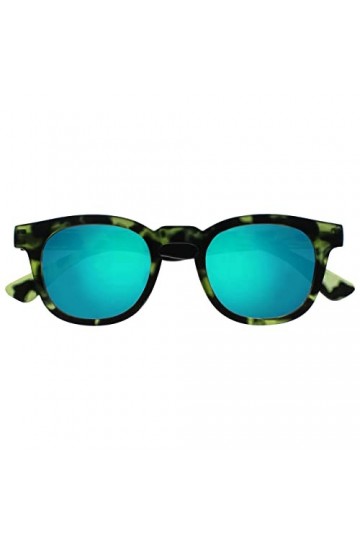 OPULIZE Bay Épais Rond Hommes Femmes Écaille De Tortue Marron Mat Lecteurs Soleil Lunettes De Lecture UV400 Charnières Ressor