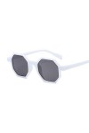 Lunettes De Soleil Femme,Mode Lunettes De Soleil Carrées En Forme DOctogone Femmes Hommes Marque Designer Lunettes Lunettes 