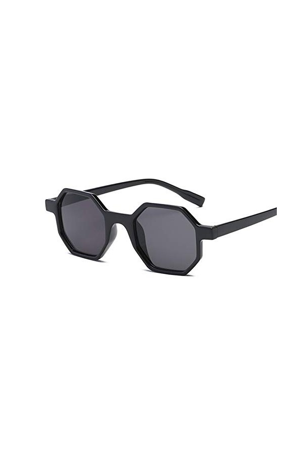 Lunettes De Soleil Femme,Mode Lunettes De Soleil Carrées En Forme DOctogone Femmes Hommes Marque Designer Lunettes Lunettes 