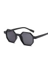 Lunettes De Soleil Femme,Mode Lunettes De Soleil Carrées En Forme DOctogone Femmes Hommes Marque Designer Lunettes Lunettes 