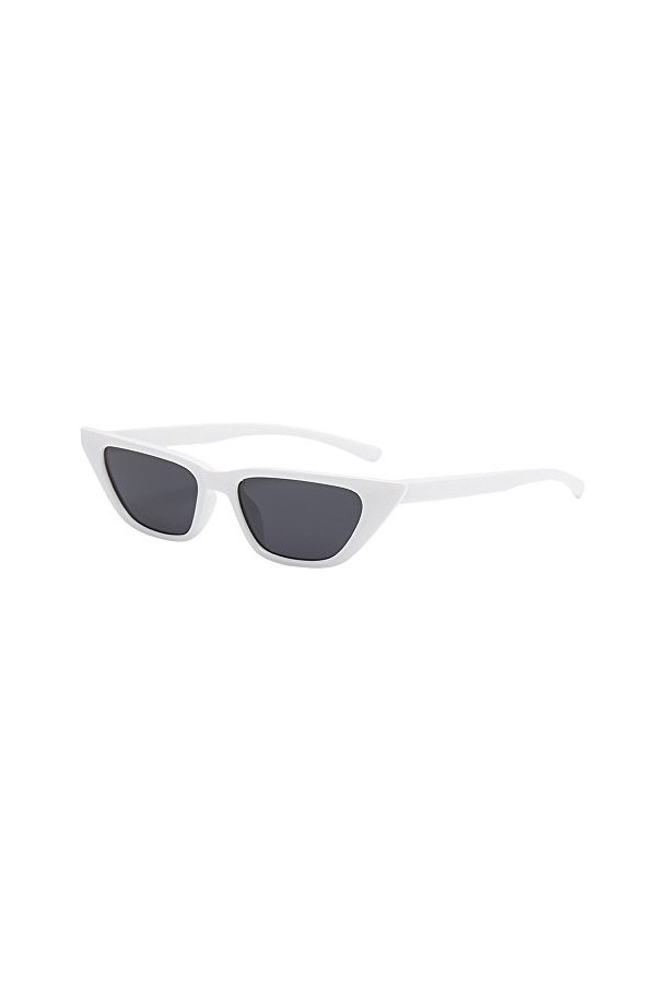 Femmes Homme Mode Lunettes de soleil Cat Eye Vintage Lunettes Retro Unisexe Lunettes De Vacances DéTé De Plage De Vacances D