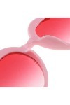 Sharplace Lunettes de soleil sans monture surdimensionnées en forme de coeur Lunettes de soleil colorées en forme de coeur po