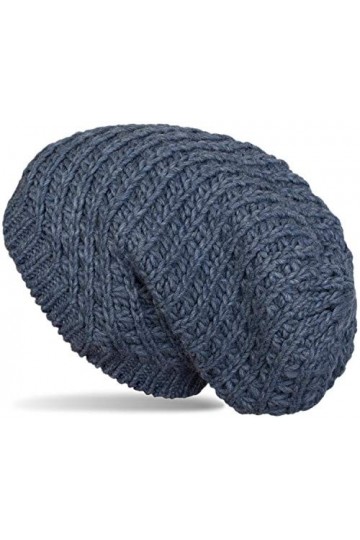 styleBREAKER Bonnet Mou en Maille épaisse, Unisexe, Bonnet tricoté dhiver 04024158, Couleur:Pétrole