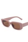 Lunettes de soleil rectangulaires populaires à la mode 2021 pour femmes UV400 lunettes de soleil bon marché, lunettes de sole