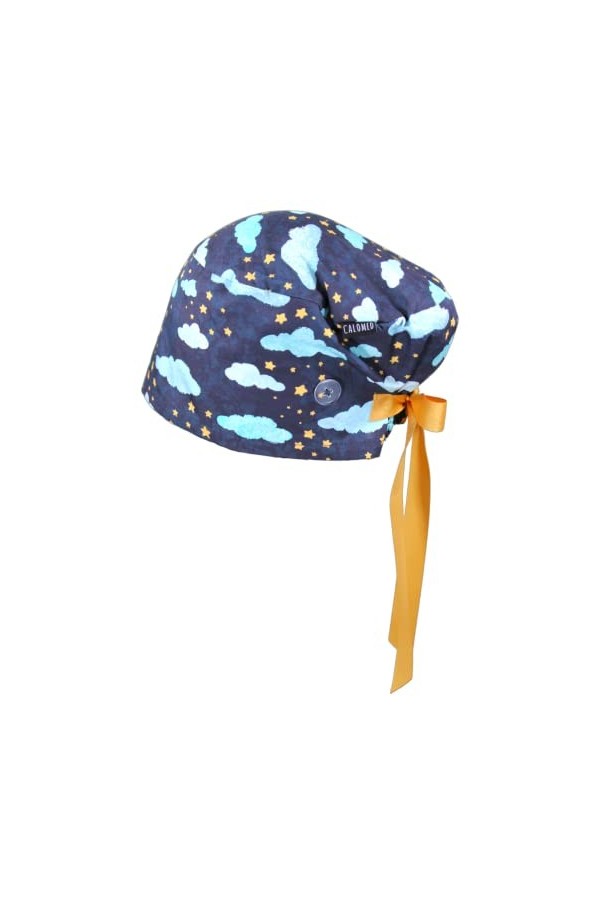 CALOMED Calot de Bloc Moderne Charlotte Chapeau Infirmière Bonnet en Tissu pour Personnels de Santé Euro Femme ou Homme Cheve