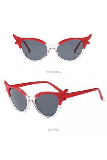 YTZL Lunettes de soleil pour femme - Rondes - Miroir - Lunettes de soleil - Lunettes de soleil amusantes - Rétro vintage - Lu