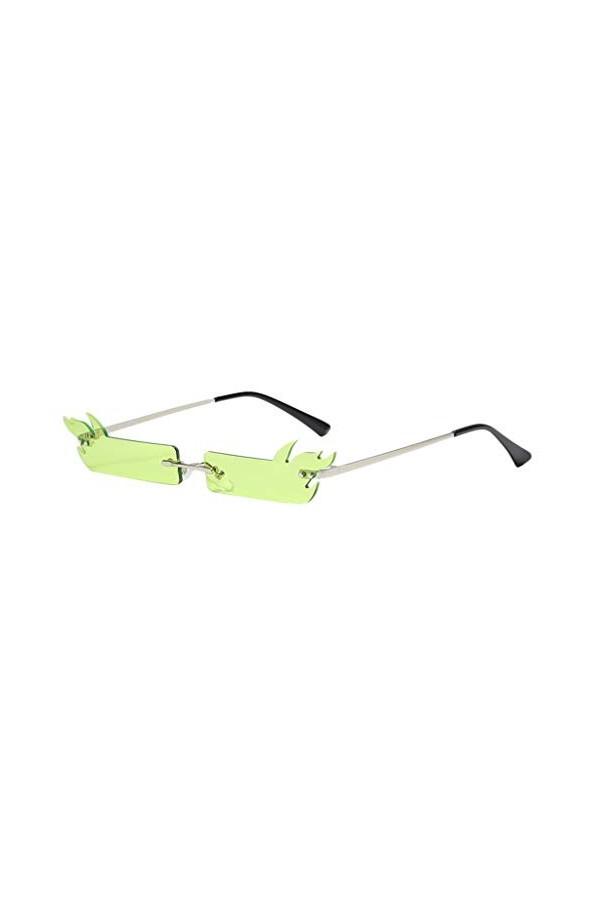 Crazy Lunettes de soleil pour fête Lunettes de soleil amusantes pour femme Polarisées Effet miroir Lunettes de soleil hippers