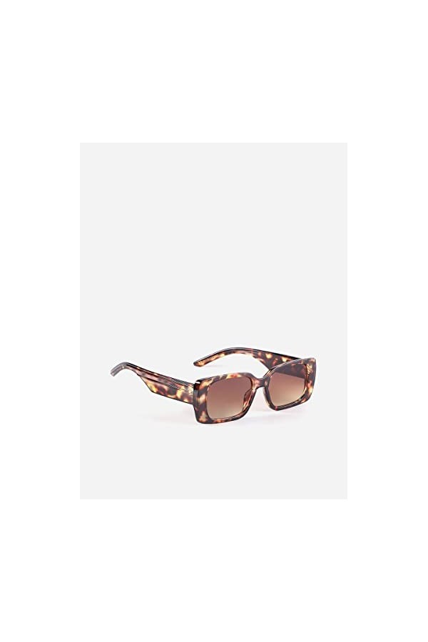 La Modeuse - Lunettes de soleil à verres et monture rectangulaires