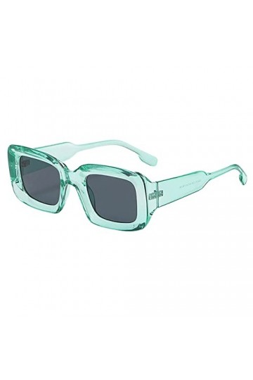 aaSccex Femmes hommes rétro mode rue verres à liqueur unisexe PC cadre lunettes de soleil Lunettes Tir Sportif Green, One Si