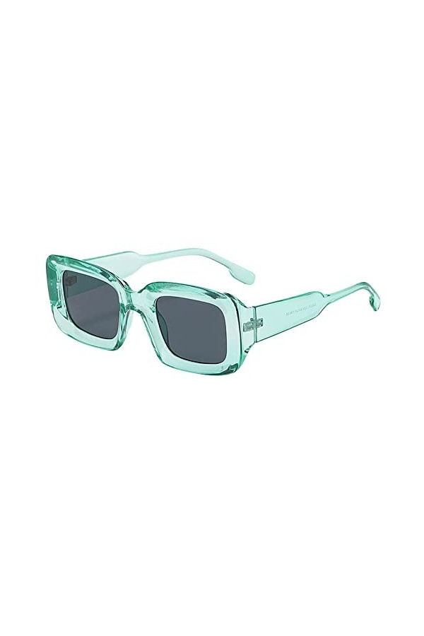 aaSccex Femmes hommes rétro mode rue verres à liqueur unisexe PC cadre lunettes de soleil Lunettes Tir Sportif Green, One Si