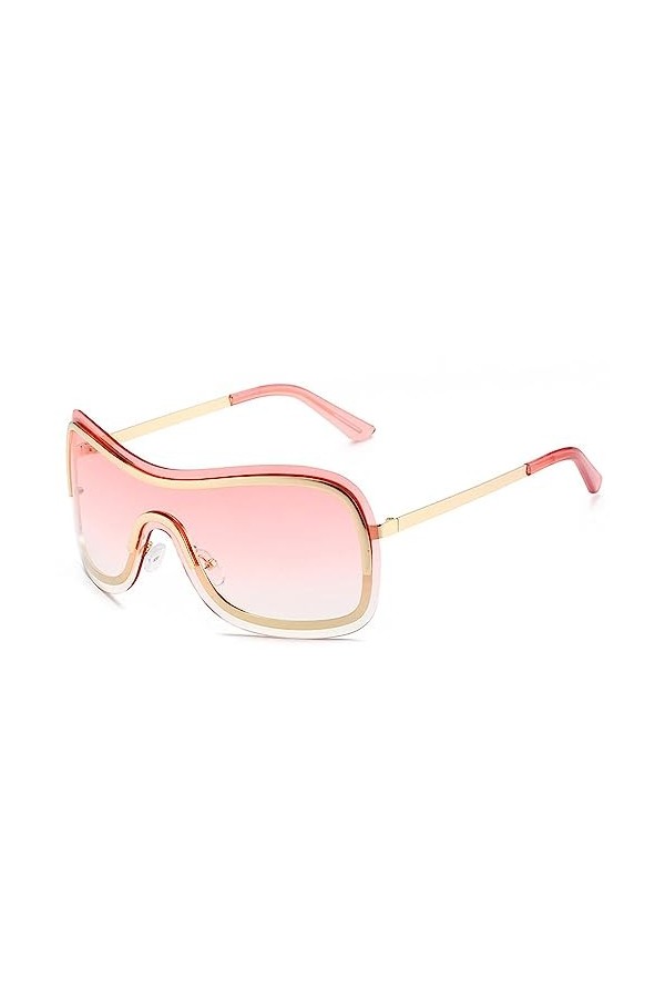 Jacekee Lunettes de soleil Y2K - Lunettes de soleil polarisées pour femmes - Lunettes de soleil de pêche à vélo avec protecti