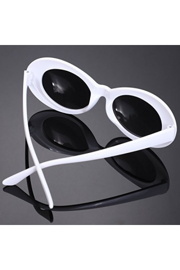 KALLE Lunettes de Soleil ovales Vintage Femmes Retro Lunettes de Soleil Mode Male Lunettes UV400 des Lunettes de Soleil S1702