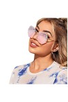 Lunettes de soleil pour homme et femme - Tendance - Rétro - Tendance - Tendance - Style rétro - Pour femme, violet, taille un