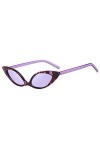 Yuandongxing Ocean Lens Cateye Lunettes De Soleil Femme Triangle Classique Vintage En Plein Air Lunettes De Soleil De Fête