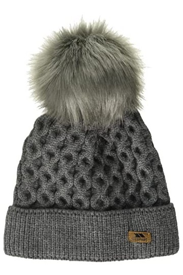 Trespass Freja-Female Hat Béret, Gris foncé Gris , Taille Unique Femme