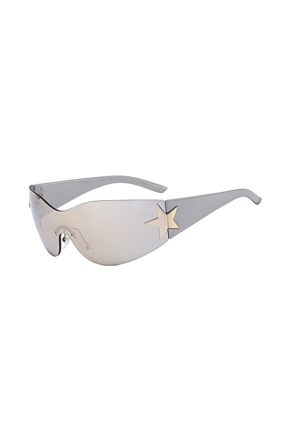 Laonajkd lunettes de soleil femme luxe ete - Confort Loisirs lunettes de soleil Punk lunettes de soleil Femme Plusieurs coule
