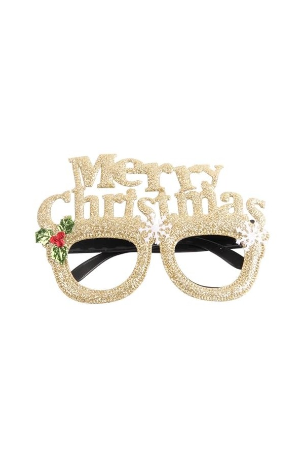 CreoQIJI Lunettes de soleil pour femme - Miroir - Décoration de Noël - Pour fête de bal de fin dannée - Rouge - Taille uniqu