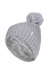 HEAT HOLDERS - Femme Fantaisie Chaud Hiver Bonnet avec Pompon One Size, Black Arden 