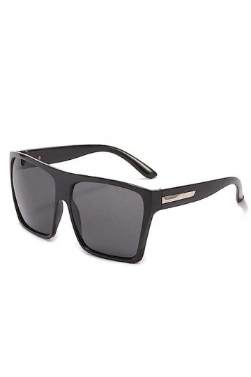 Lunettes de soleil carrées surdimensionnées de luxe pour femme - Marque vintage - Grand cadre - Lunettes de soleil mignonnes 