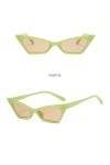 ZIRYXQ Petites lunettes de soleil rectangulaires rétro pour femme - Sexy - Lunettes de soleil pour femme - UV400 - Tendance, 