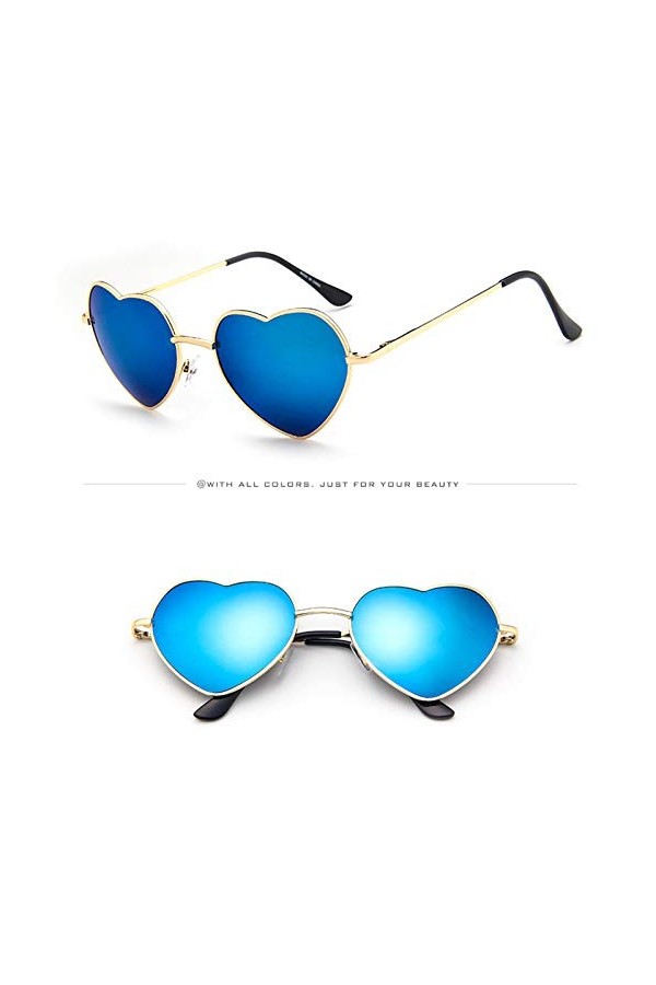 Laonajkd lunettes de soleil femme polarisées - Convient cool lunettes de soleil Punk lunettes de soleil Femme Plusieurs coule