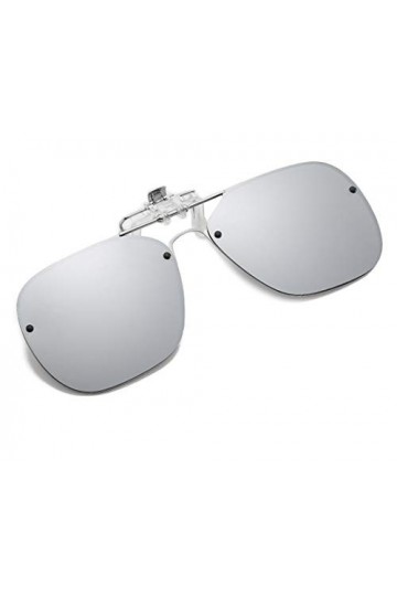 Clip de lunettes de soleil Clip de conduite de nuit nocturne filtre de lumière Flip Up Lentille de Style pour Lunette de Vue