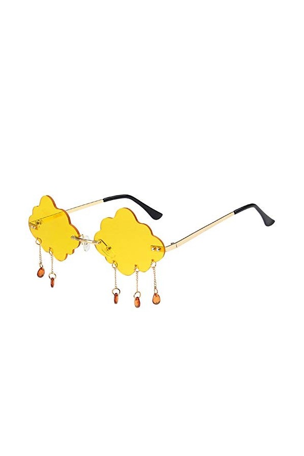 MNSWR Lunettes De Soleil Homme Femme Lunettes Mini Dame Lunettes De Soleil En Forme De Coeur Pour Femmes Mariée Lunettes De S