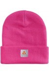 ATNKE Tricot Bonnet Chapeaux Extensible Doux Chaud Quotidien Hiver Menotté Casquette Crâne Cadeaux pour Hommes et Femmes/Rose