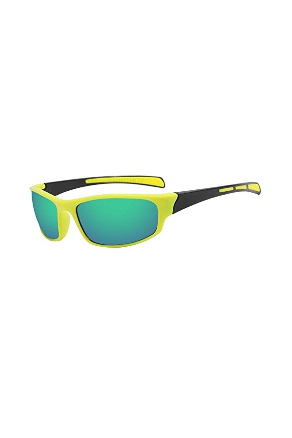 DondPO Lunettes de soleil de festival Uv400 Unisexe Lunettes de vélo Lunettes de soleil pour homme et femme Lunettes de solei