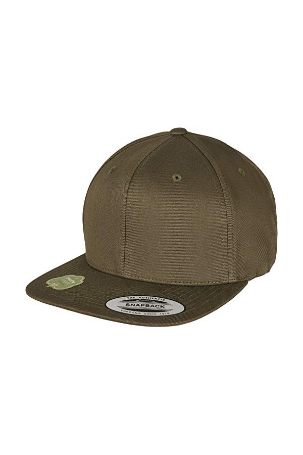 Flexfit Mixte Organic Cotton Snapback Navy One Size Casquette, navy, Taille unique EU