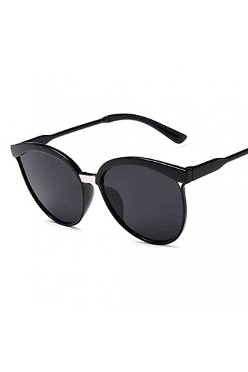 JERFER Lunettes De Soleil, Femmes Hommes RéTro Polarisé Petit Miroir Teinté Lentille Lunette De Soleil Polychromatiques UV400