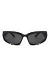 Y2K Lunettes de soleil de sport punk pour femme Protection UV400 Lunettes de soleil de luxe Miroir Lunettes B4G8 Colorées Mod