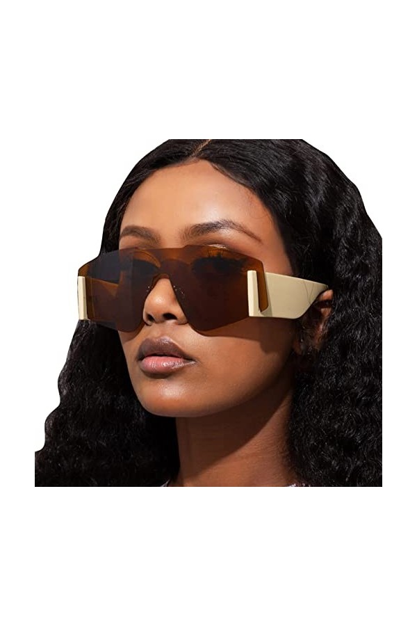 MNSWR Lunettes De Soleil Femme Polarisée Range Lunettes De Soleil Lunettes Tennis Lunettes De Lecture Dioptrie 4 Lunettes Fan