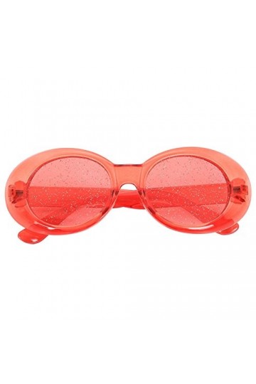 MaiMin des Lunettes de Soleil Femmes Vintage Lunettes ovales Briller Lentilles Lunettes pour Bonbons des Lunettes de Soleil S