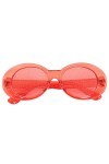 MaiMin des Lunettes de Soleil Femmes Vintage Lunettes ovales Briller Lentilles Lunettes pour Bonbons des Lunettes de Soleil S