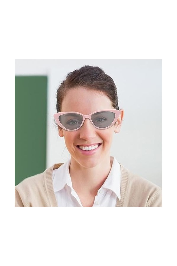 MKYOKO Lunettes de soleil yeux de chat, lunettes de soleil polarisées vintage cat eye, lunettes de soleil femme Protection UV