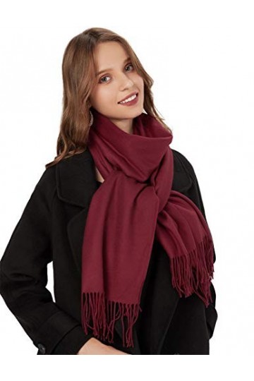 Foulard Echarpe xxl echarpe printemps Femme Homme 200 * 70CM Hiver Touché Soyeux Multi-Couleur Elégant Châle Doux pour Mariag