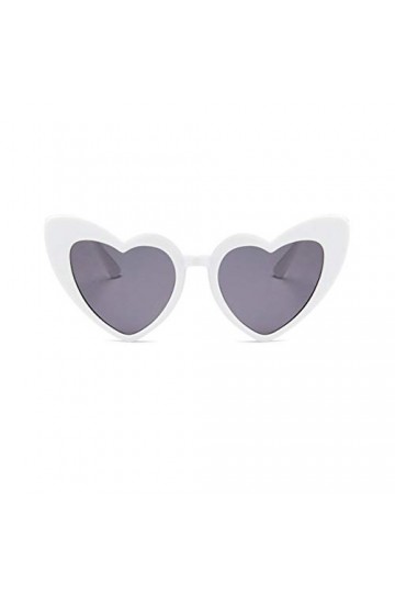 sdfghzsedfgsdfg Mode Lunettes De Soleil en Forme De Coeur Femmes De Cat Eye Lunettes De Soleil Dames Vintage Lunettes Femmes 